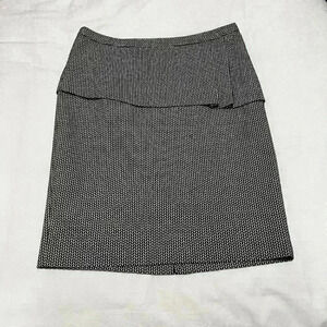 The Limited Womens Black/Gray Lined Pencil Skirt Size 6 S71E4020